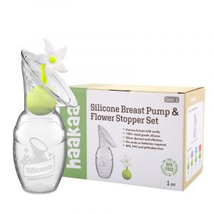 Extractor de leche Haakaa Gen1 con tapón de silicona