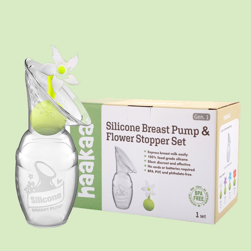 Extractor de leche Haakaa Gen1 con tapón de silicona