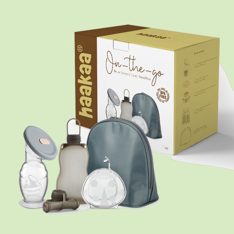 Set de lactancia Deluxe Haakaa